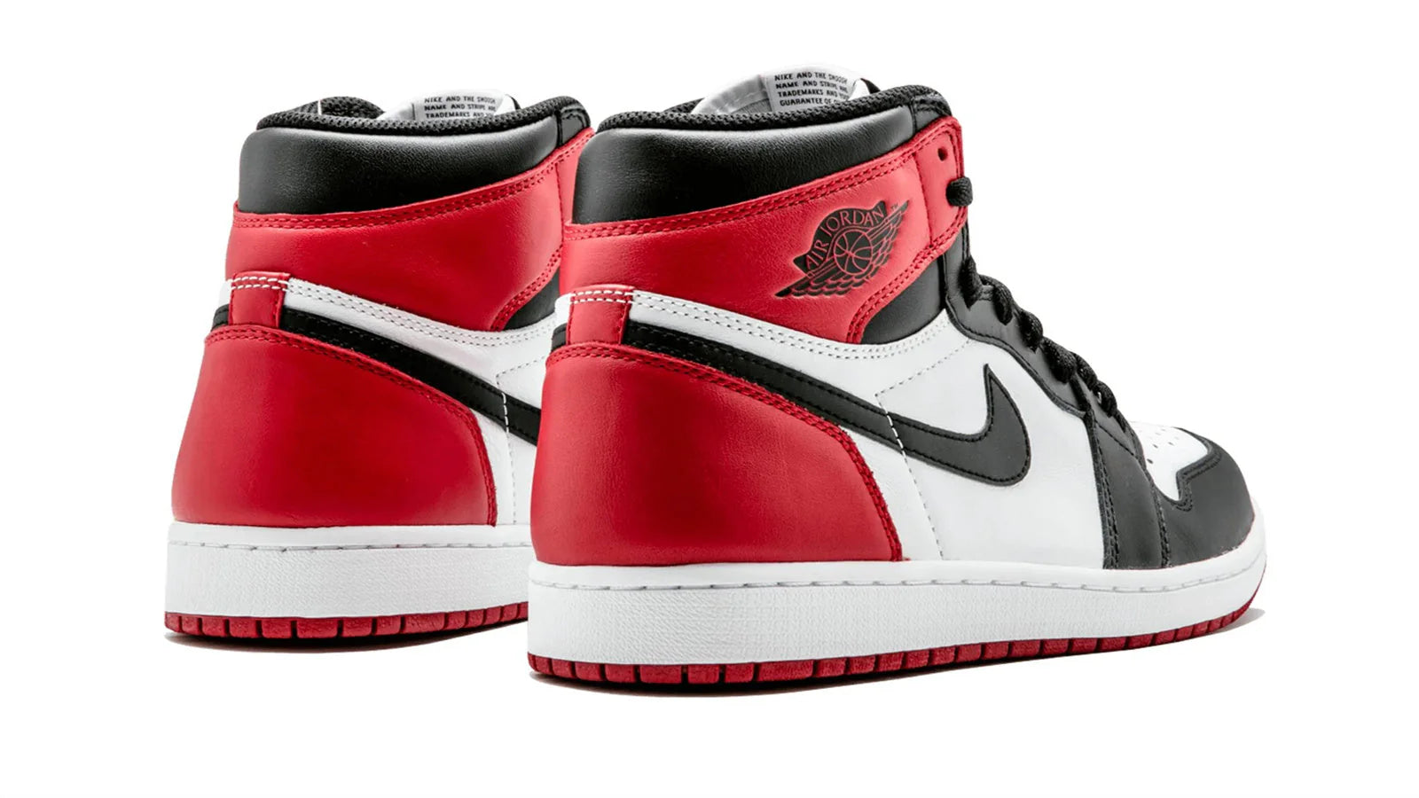Air Jordan 1 Retro High OG Black Toe 2016