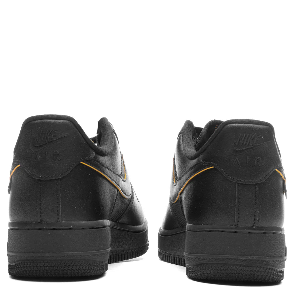 Air Force 1 07 Black University Gold Dark Smoke Grey