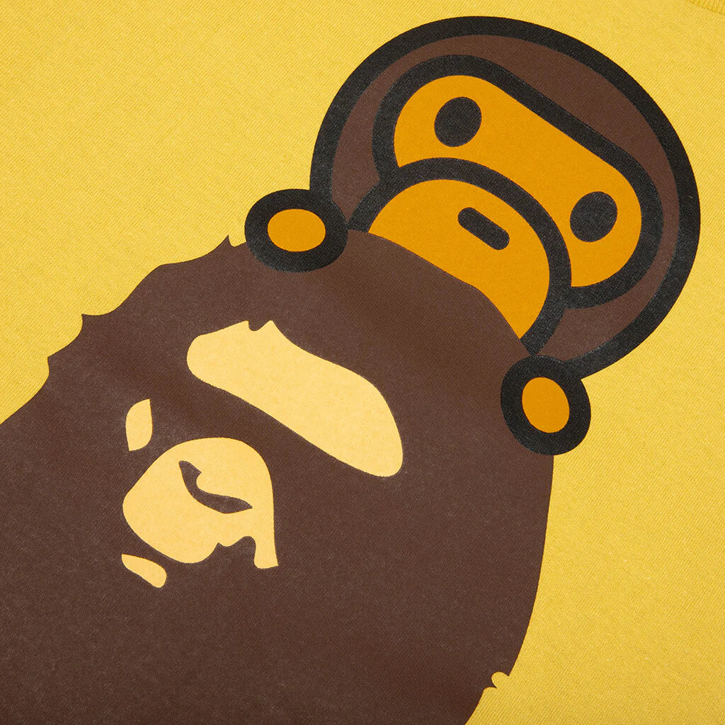 Milo On Ape Head Tee Yellow