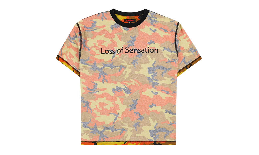 Sensation SS Camo Reversible Tee "Orange" P26SP024-ORG