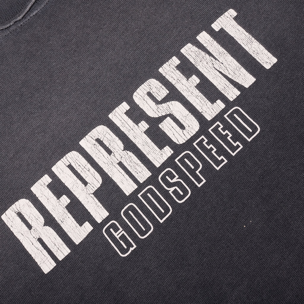 Godspeed T Shirt Aged Black