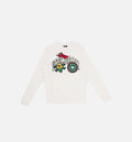 Cunningham Mens Crew White White