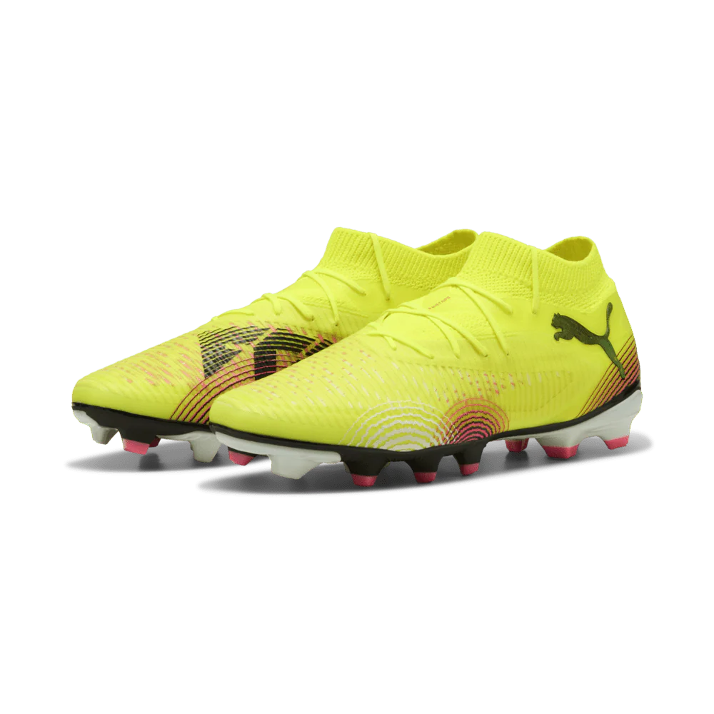 PUMA Future 8 Pro FG AG Firm Multi Ground Soccer Cleats Yellow