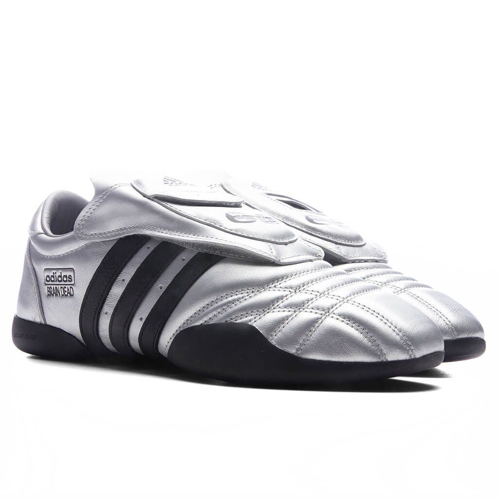 adidas Originals x Brain Dead Techwondo Silver Metallic Core Black Cloud White