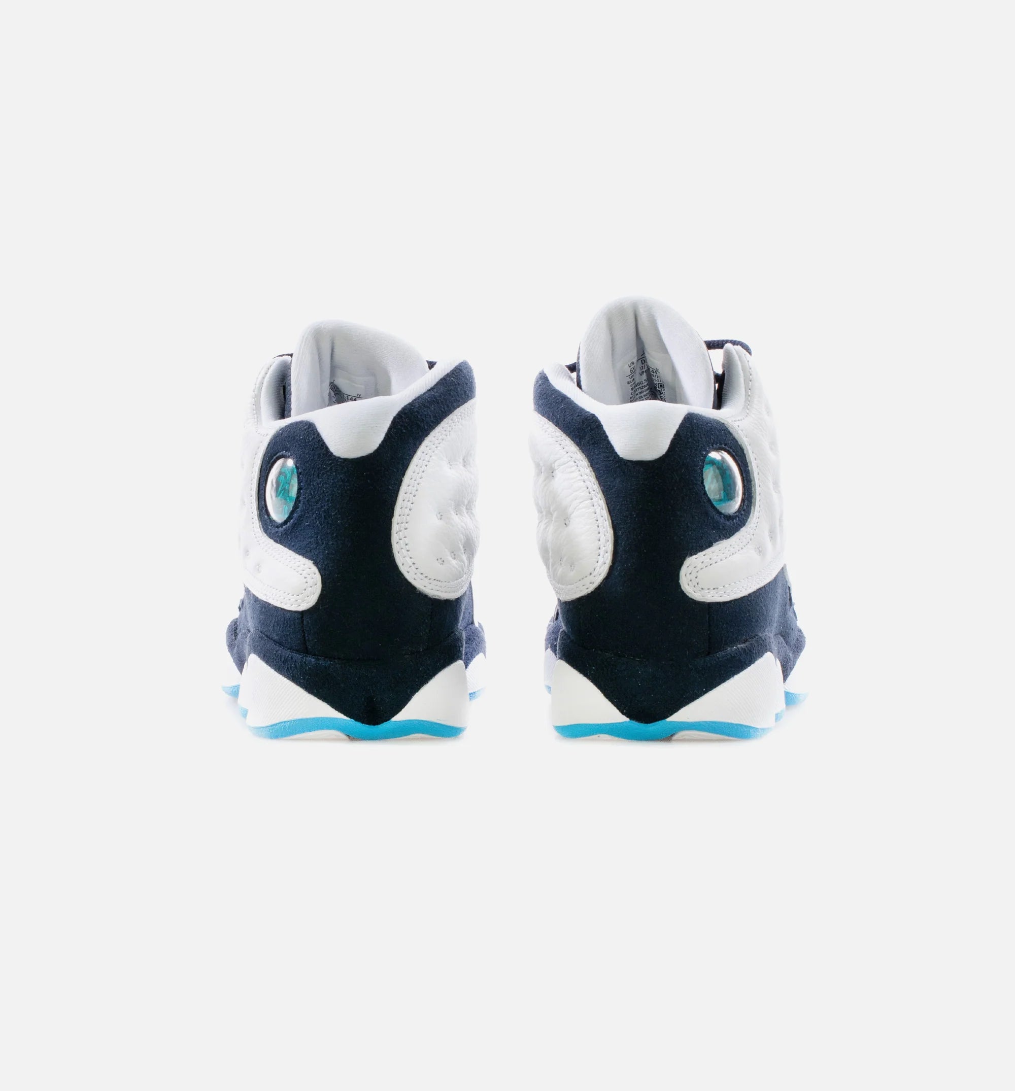 Air Jordan 13 Retro Obsidian Grade School Lifestyle Shoe White Obsidian Dark Powder Blue