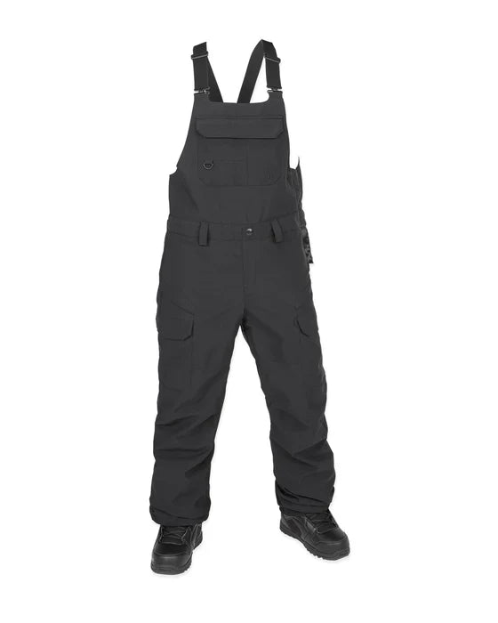Volcom Womens 2025 Creston 3D Stretch Bib Overall Black