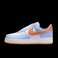 Nike Air Force 1 07 Hydrogen Blue Metallic Silver White