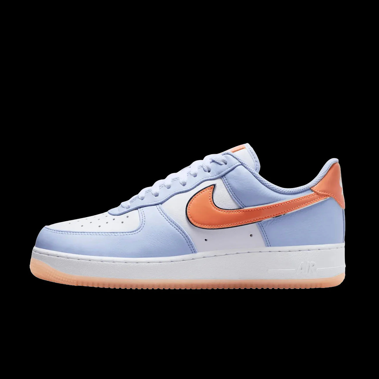 Nike Air Force 1 07 Hydrogen Blue Metallic Silver White