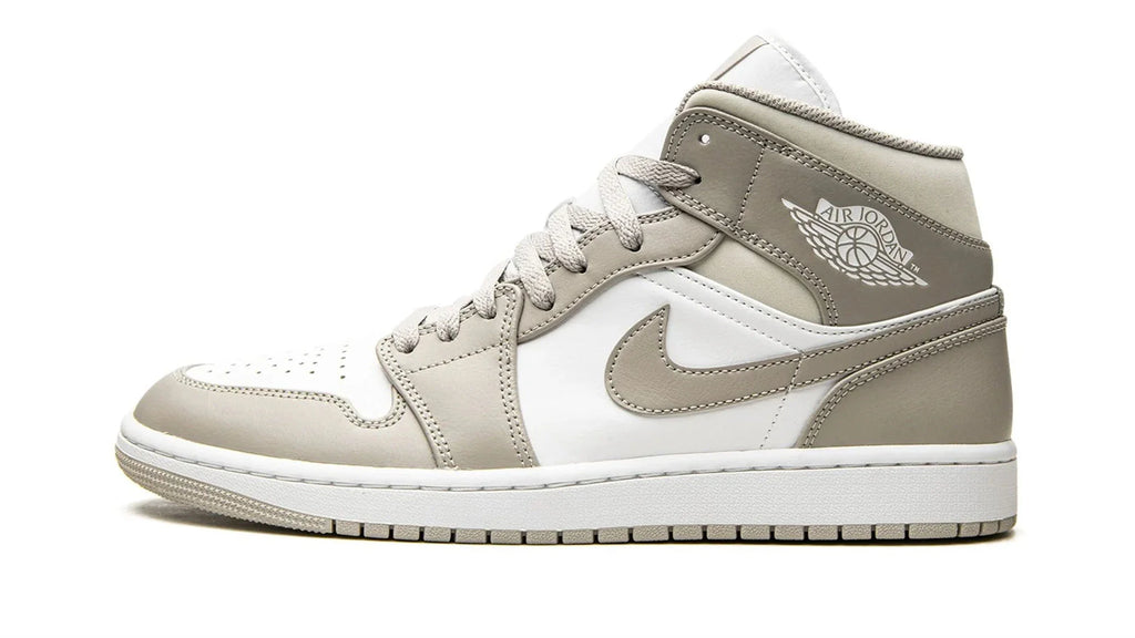 Air Jordan 1 Mid Linen College Grey