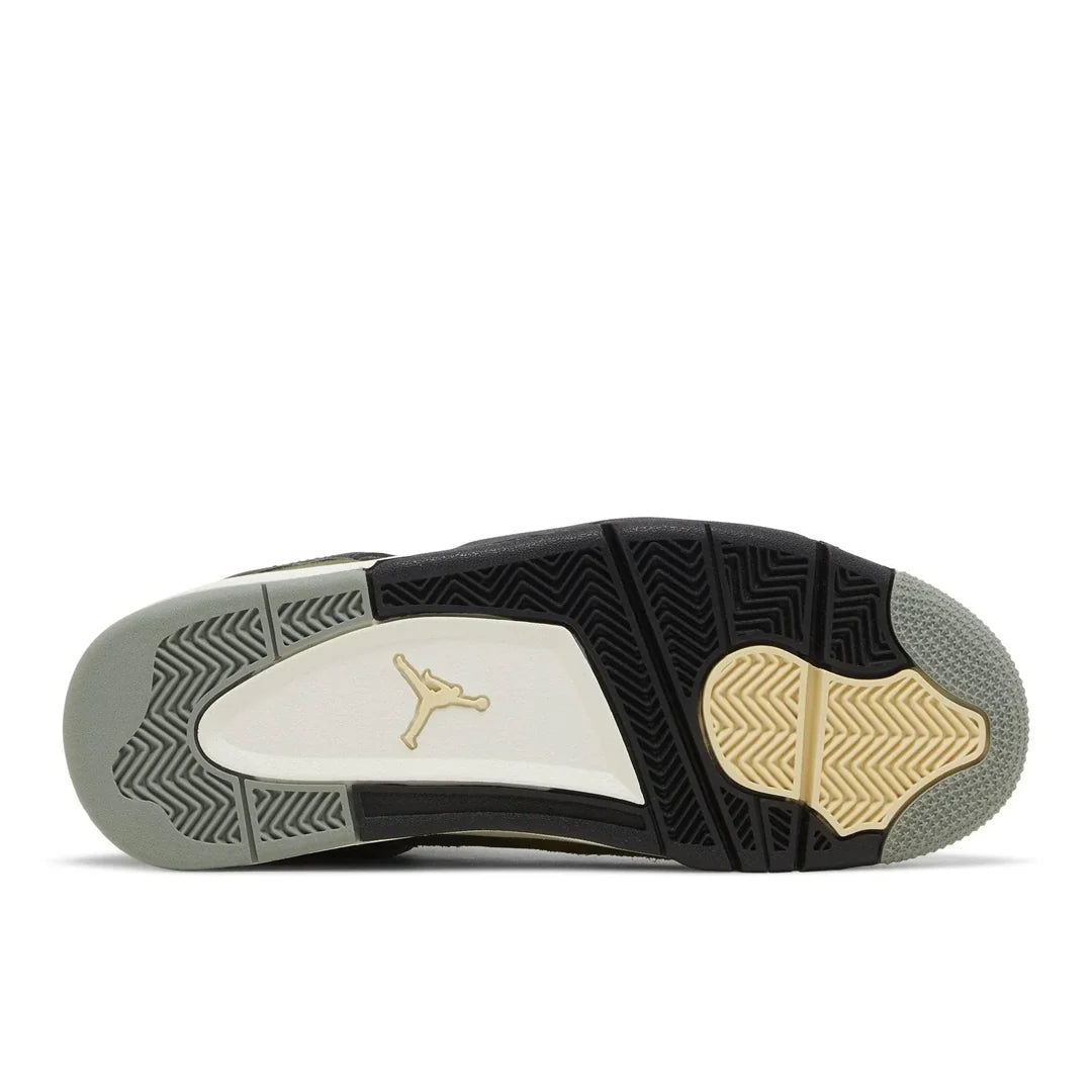 Jordan 4 Craft Medium Olive Verde