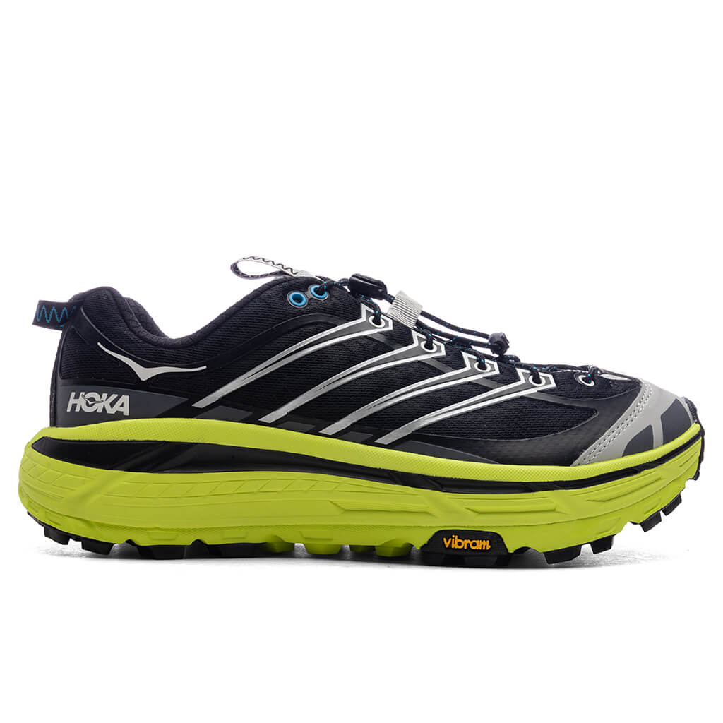 Mafate Three2 Black Hoka Citrus