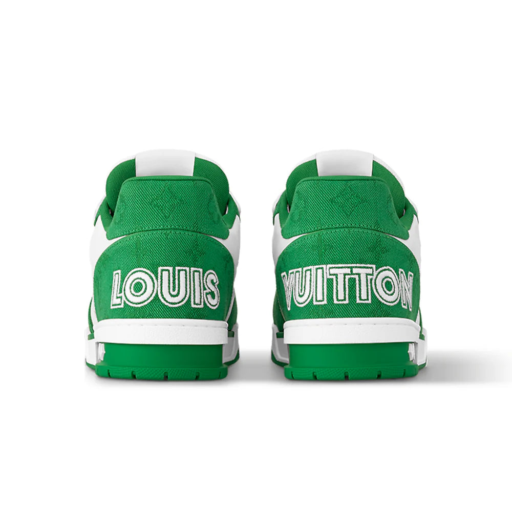 Louis Vuitton LV Trainer Sneaker Green Mesh
