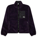 Sherpa Reversible Jacket Purple