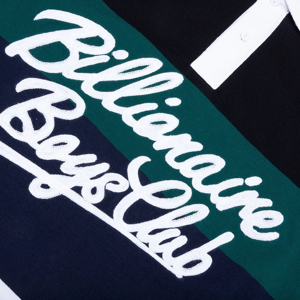 Rugby Jersey L S Polo Black
