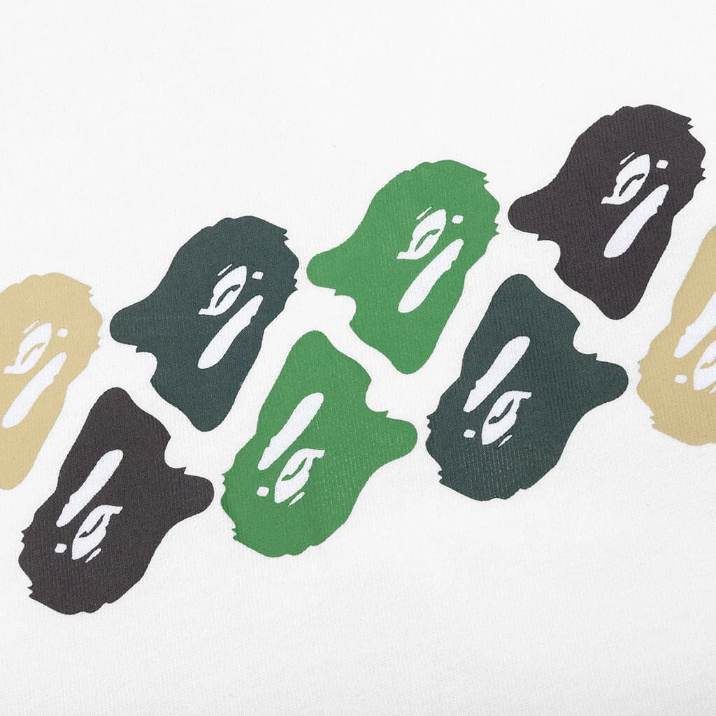 Abc Camo Tee White Green