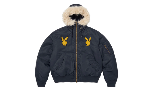 Playboy® Hooded MA-1 "SS26 - Navy" SU27111
