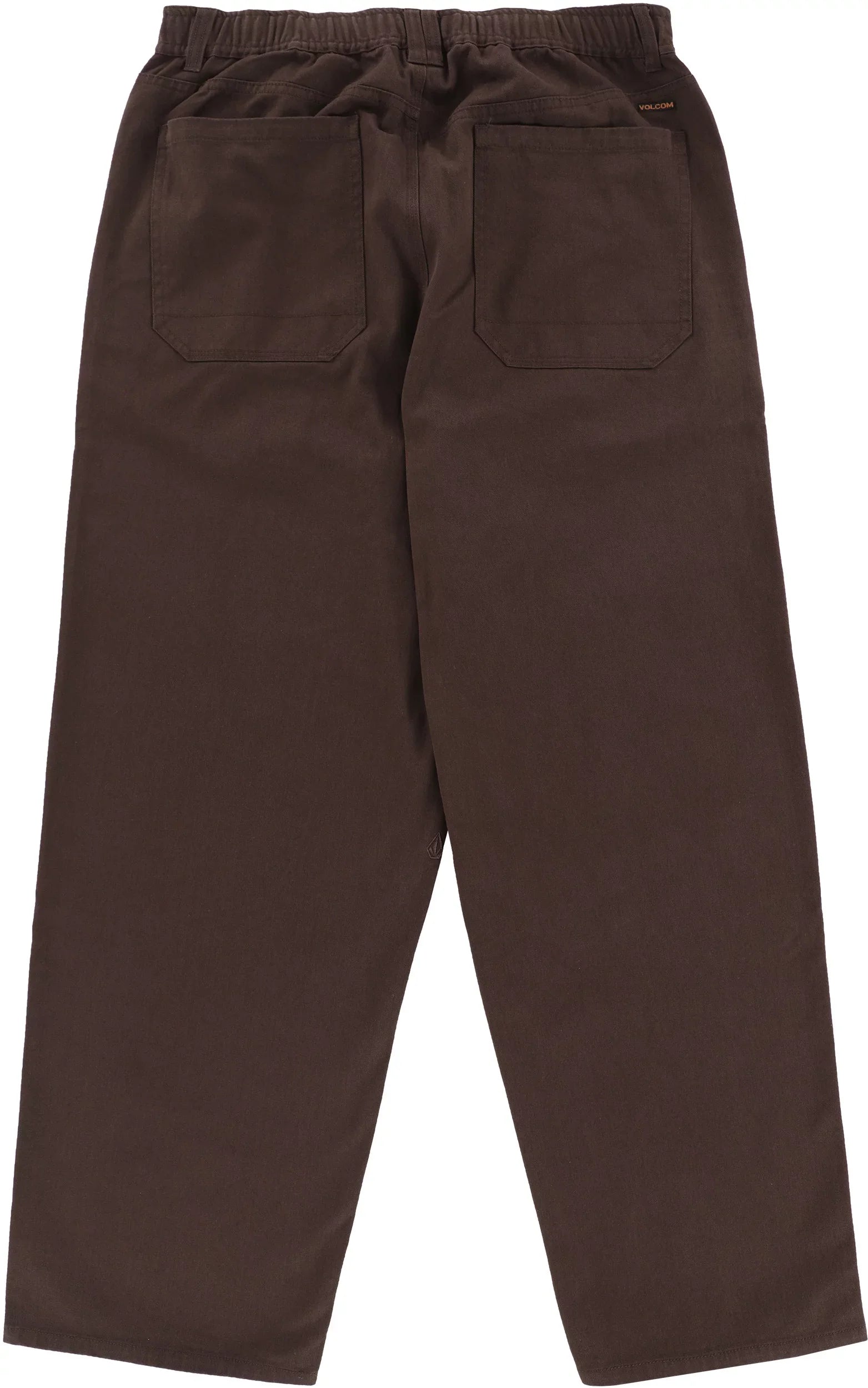 Volcom Chillow Pleated EW Pants Cacao