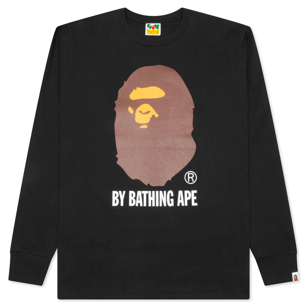 By Bathing Ape L S Tee Black