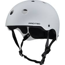 Pro Tec Classic Skate Helmet Matte White