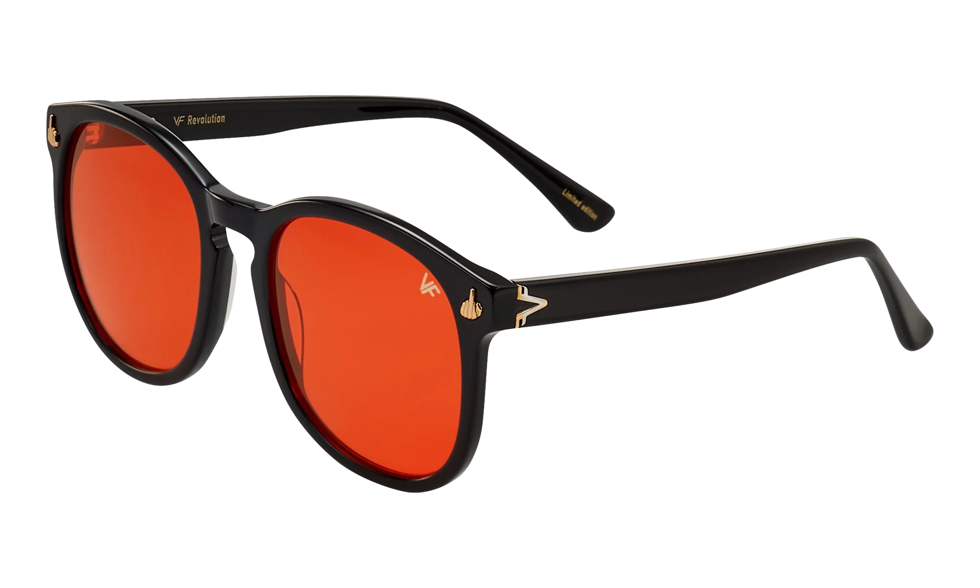 Revolution Acetate "Glossy Black / Red" MPRE2 0003 40T1