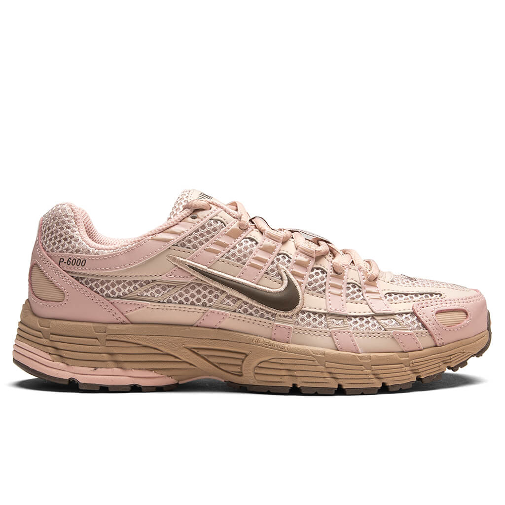 Womens P 6000 SE Fossil Stone Ironstone Hemp Pink Oxford