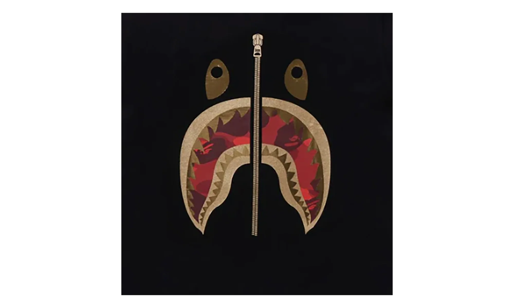 Color Camo Shark tee "Black / Red" 1K30 310 066 BKXRD