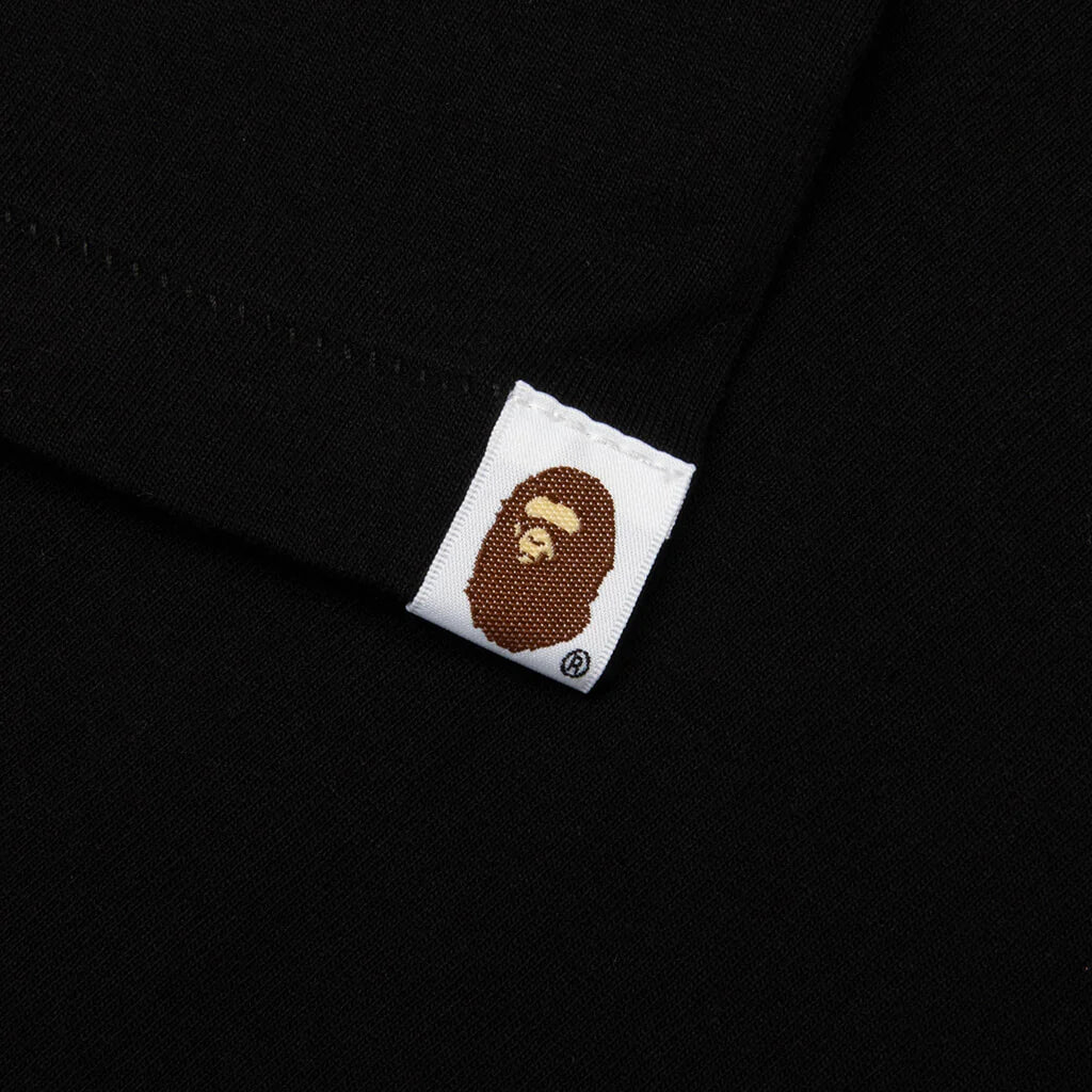 Multi Ape Head By Bathing Ape Relaxed Fit Tee Black