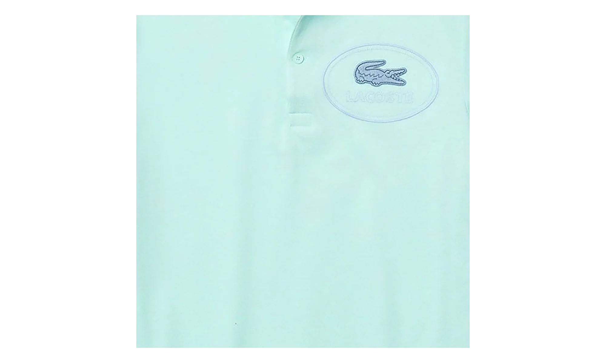 Slim Fit Embroidered Crocodile Pique Polo T-Shirt "Turquiose" PH9733 NRE
