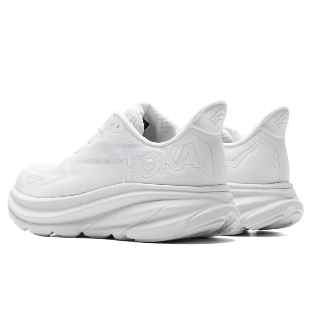 Womens Clifton 9 White White