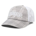Butter Goods Dummer Trucker Cap White Plaid
