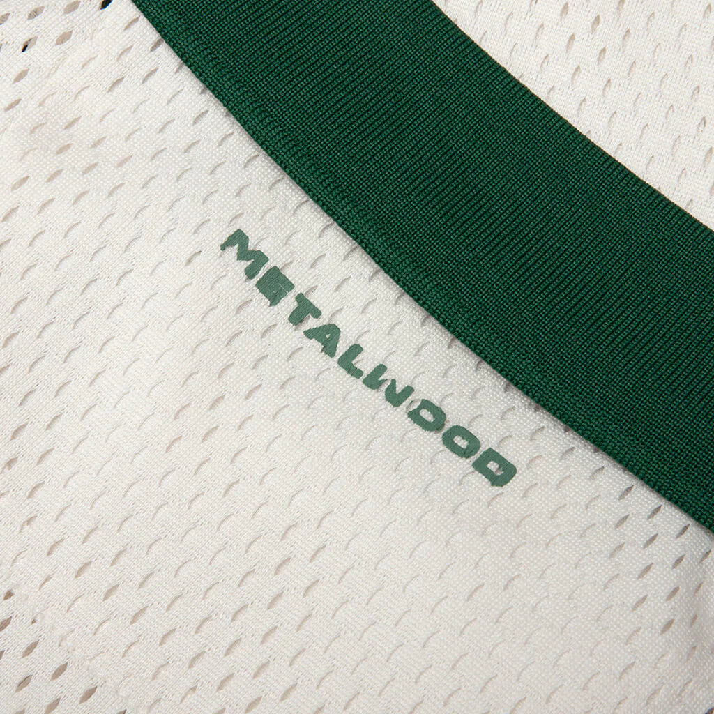 Quarter Zip Jersey Polo Natural