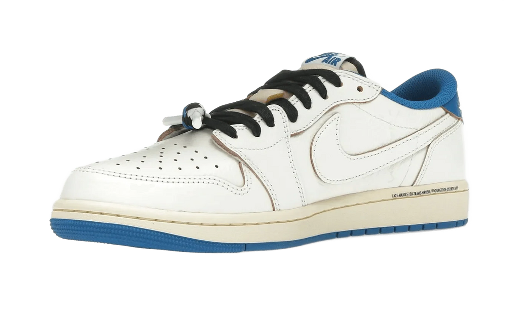 Air Jordan 1 Low x Travis Scott x Fragment Sail Military Blue