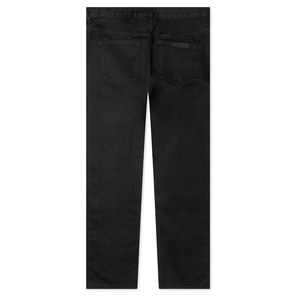 5 Pocket Jean Jet Black