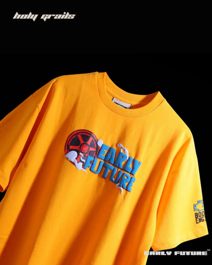 Turbo Speed Chrome Yellow Tee HG x Early Future