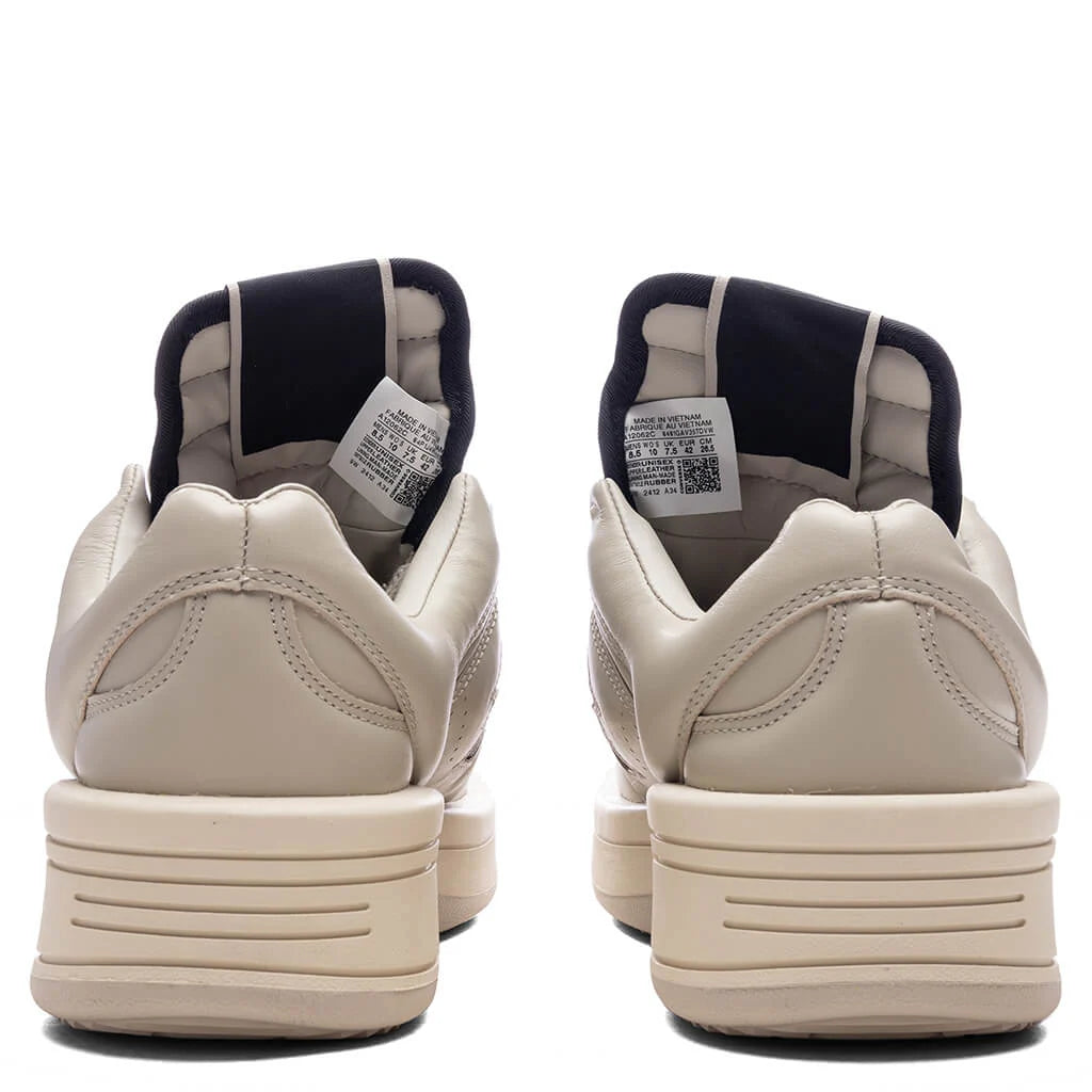 Rick Owens DRKSHDW x Converse Turbowpn Ox Leather Shoes Oyster Black