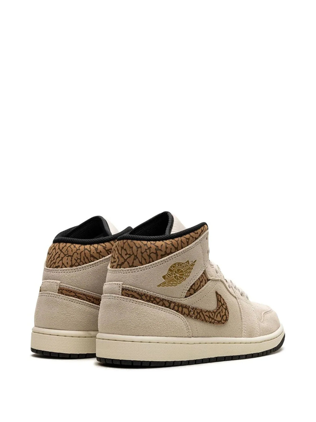 Air Jordan 1 Mid Brown Elephant