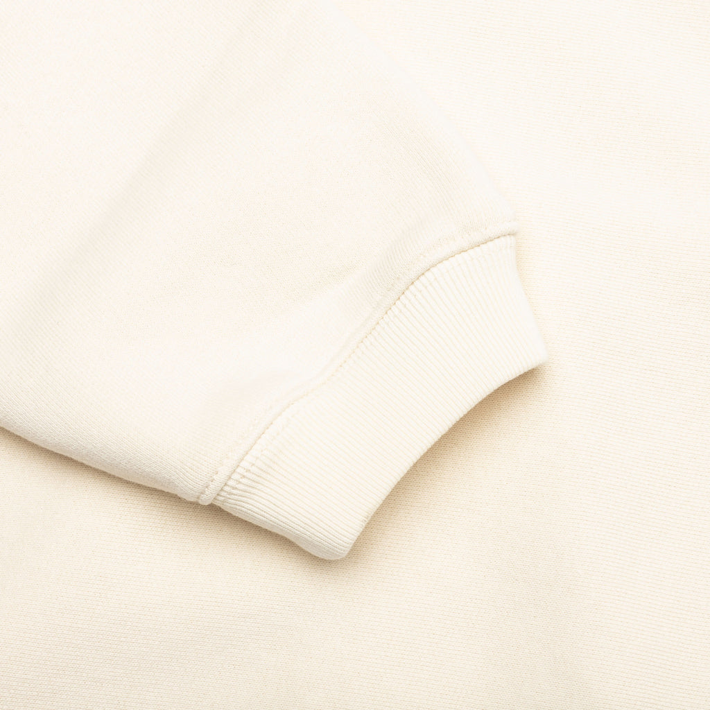 Outline Zip Hoodie Ivory