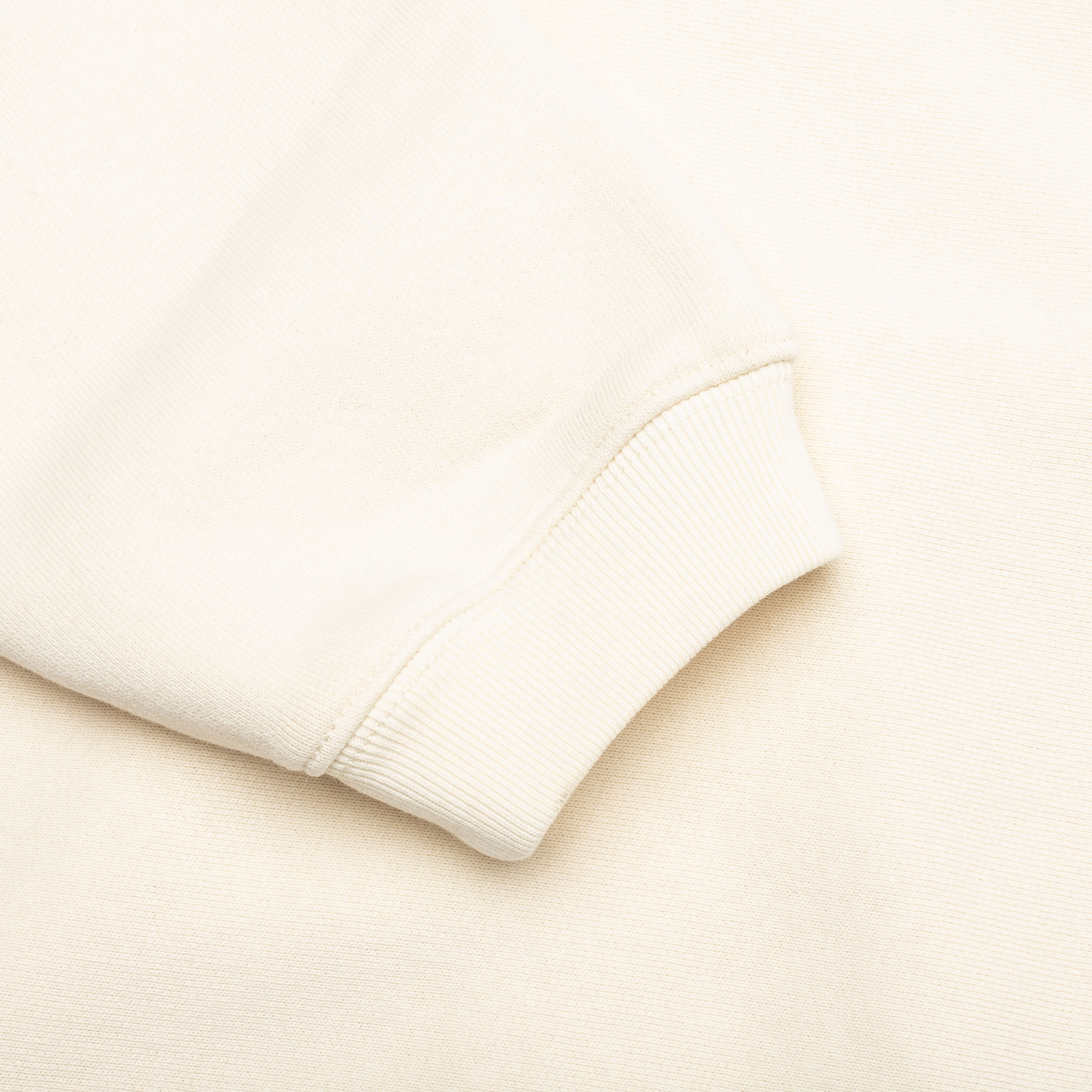 Outline Zip Hoodie Ivory