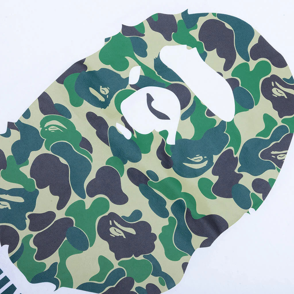 ABC Camo By Bathing Ape Tee White Green
