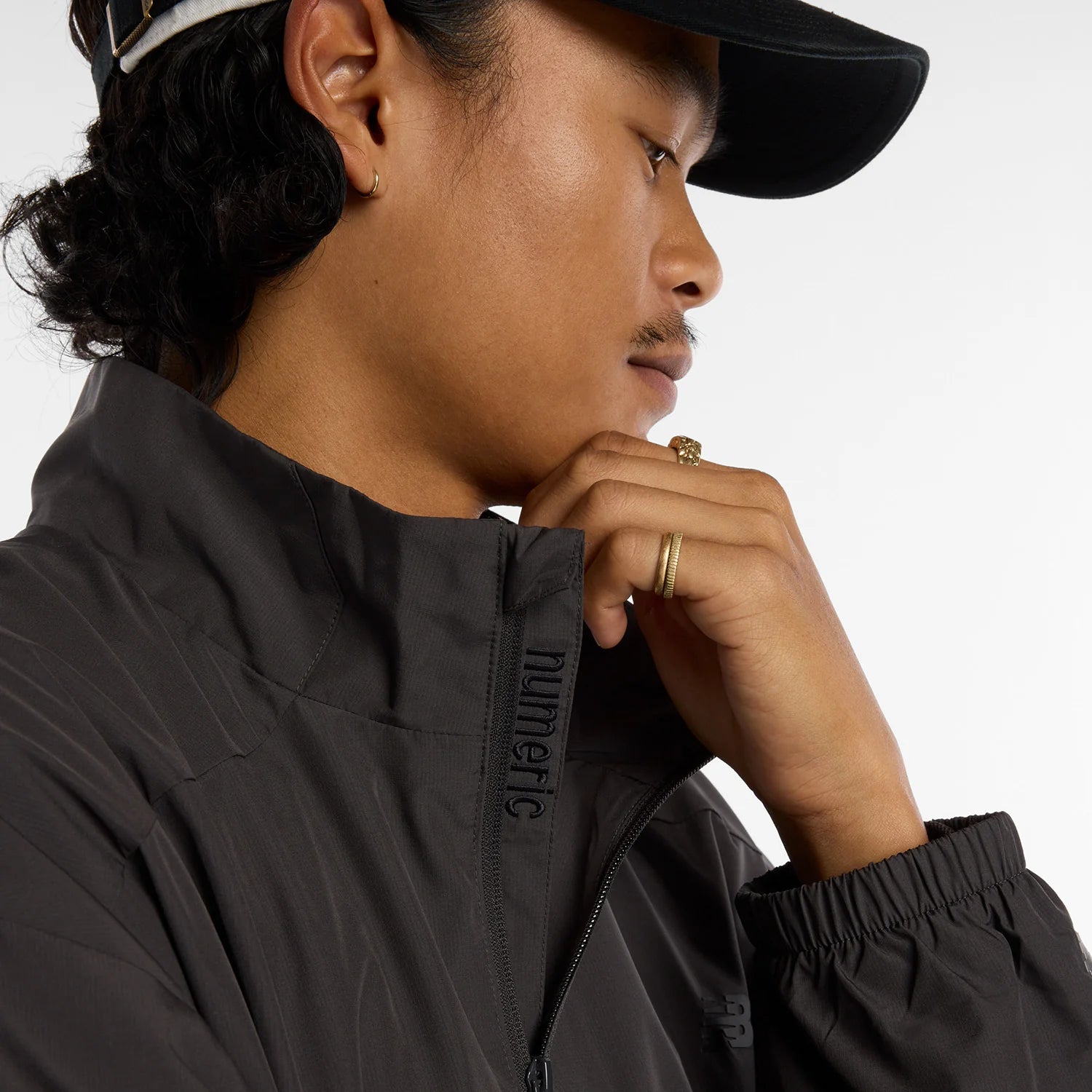 New Balance Numeric Archive Jacket Black White Brown
