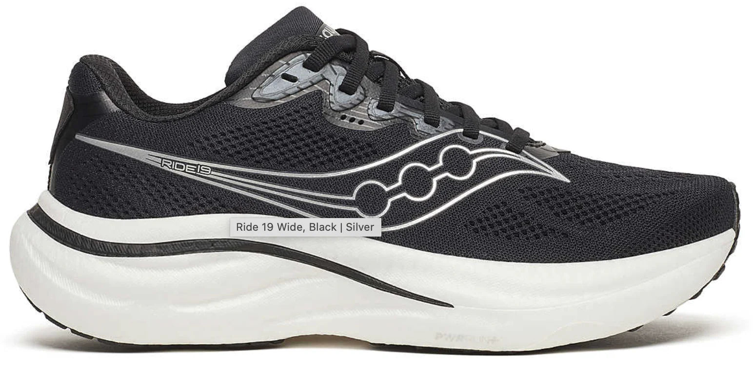 Womens Saucony Ride 19