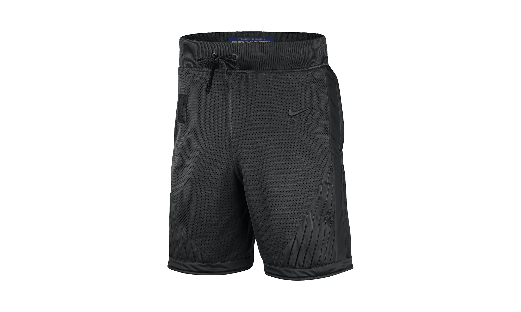 NBA Golden State Warriors Courtside Icon Shorts "Black" AJ9168 010