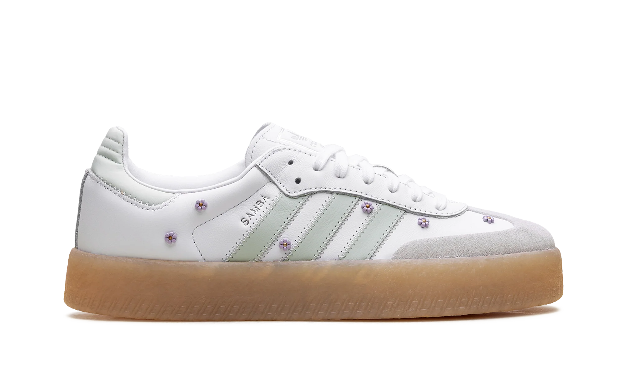 Sambae WMNS "Floral White Linen Green Gum" JS3954
