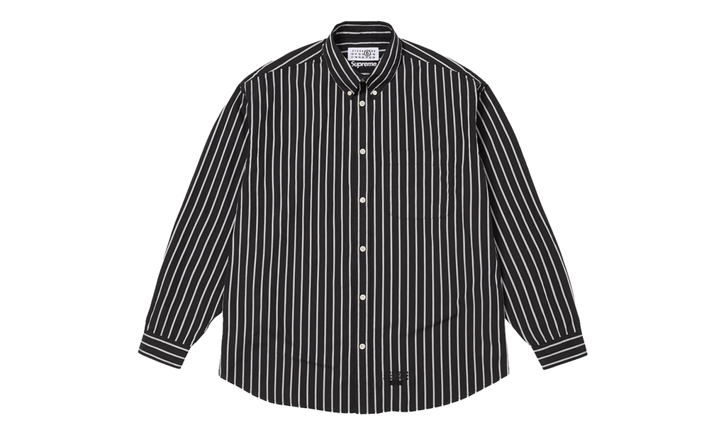MM6 Maison Margiela Stripe Shirt "SS26 - Black" SU27191