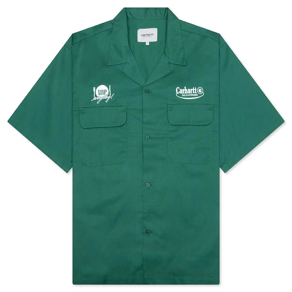 S S Deli Shirt Rainforest White