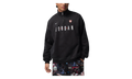 Air Jordan Flight Graphic Fleece Quarter Zip "Black / Sail" IF1816 010