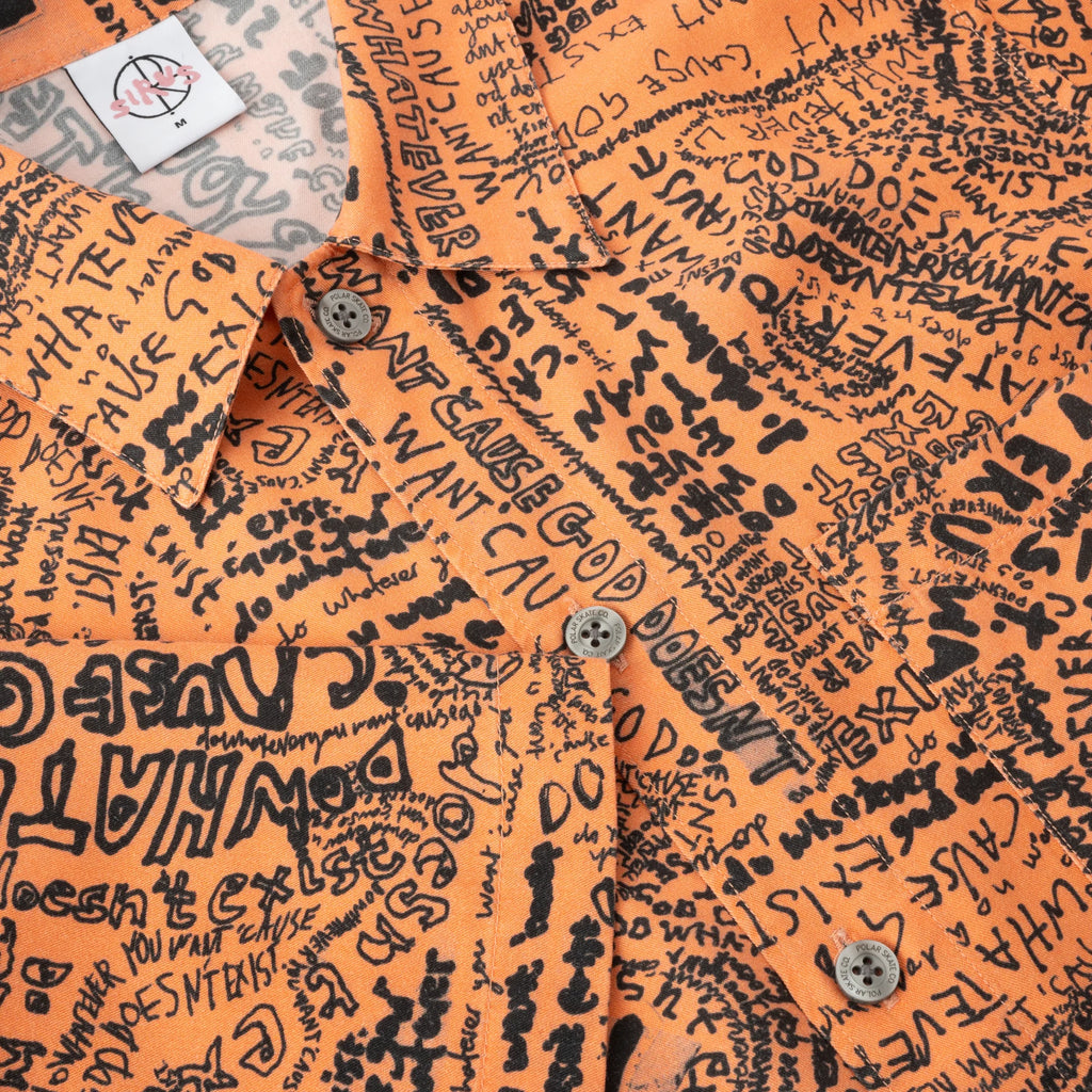 Polar Bowling Shirt Exist Orange