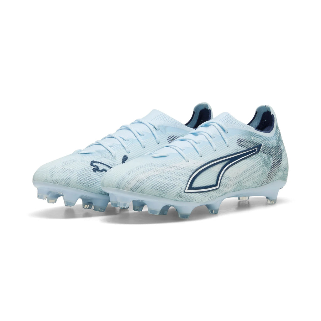 PUMA Ultra 6 Pro FG AG Firm Ground Artificial Ground Mens Soccer Cleats Icy Blue White
