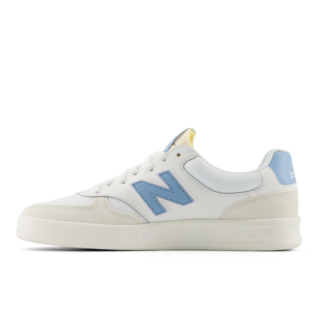Unisex 300 Court in Sea Salt with Chrome Blue and White
