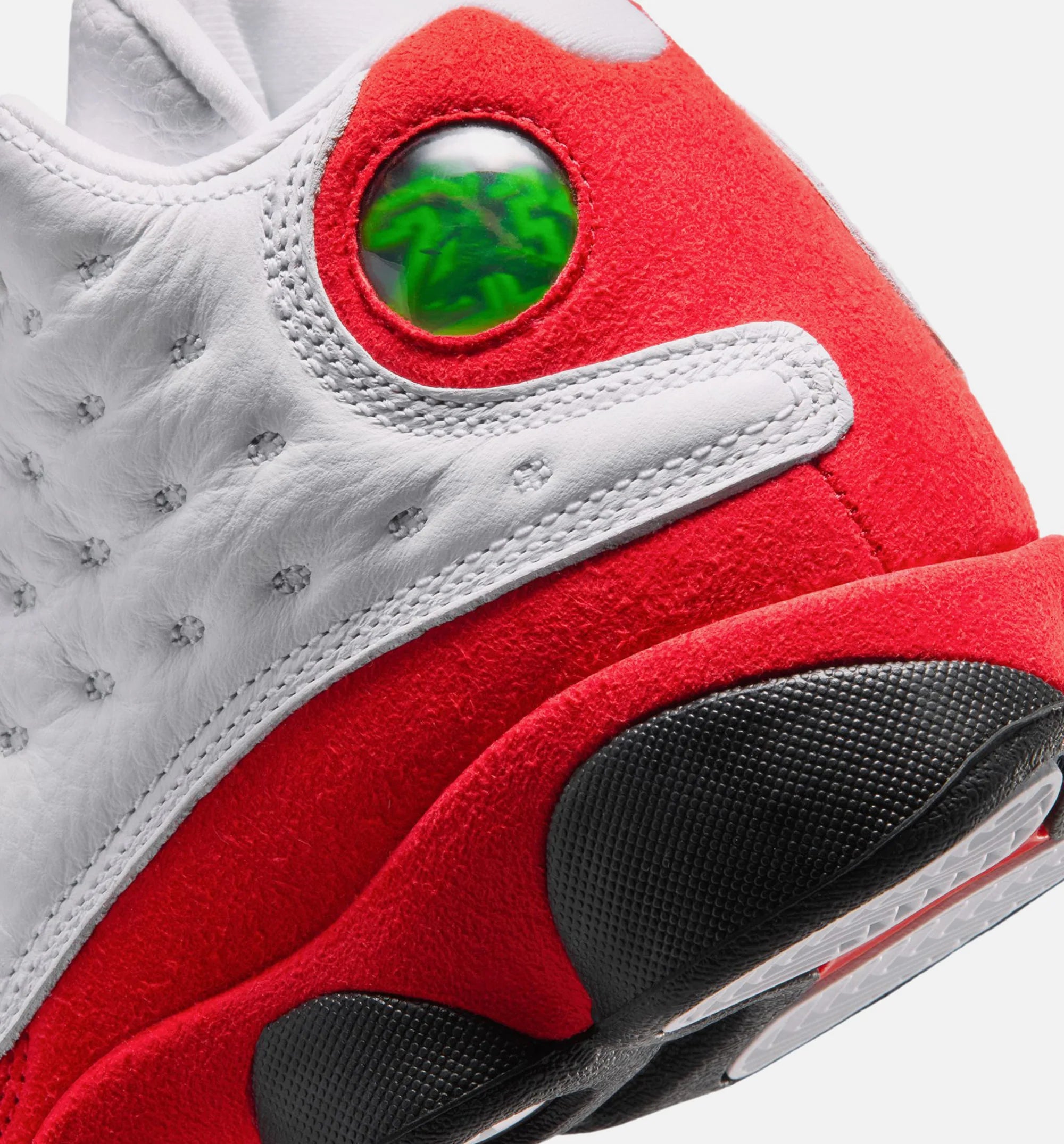 Air Jordan 13 Retro White And University Red Grade School Lifestyle Shoe White Black True Red
